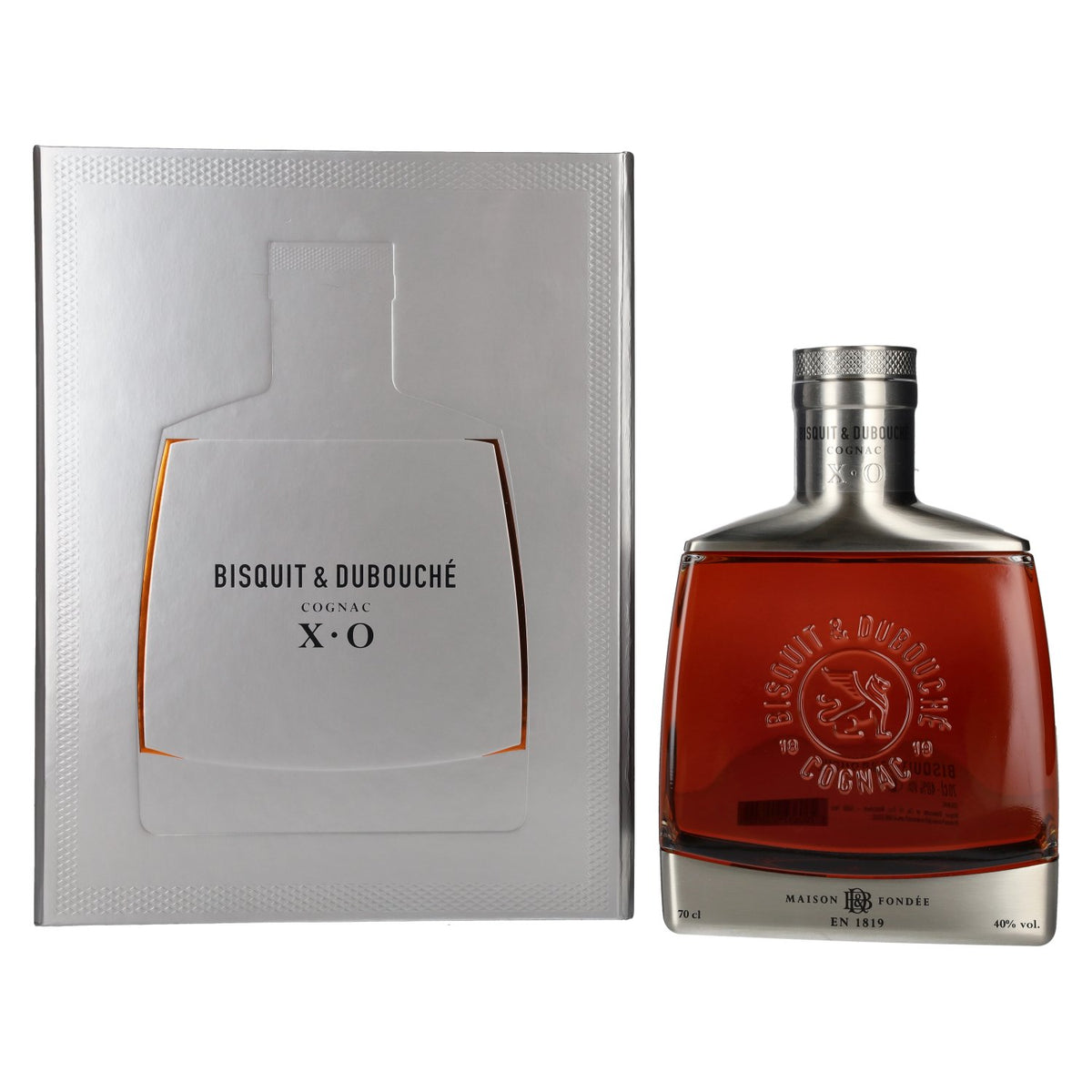 Cognac Bisquit &amp; Dubouché XO 40 % vol., 0,7 l, dans un coffret cadeau