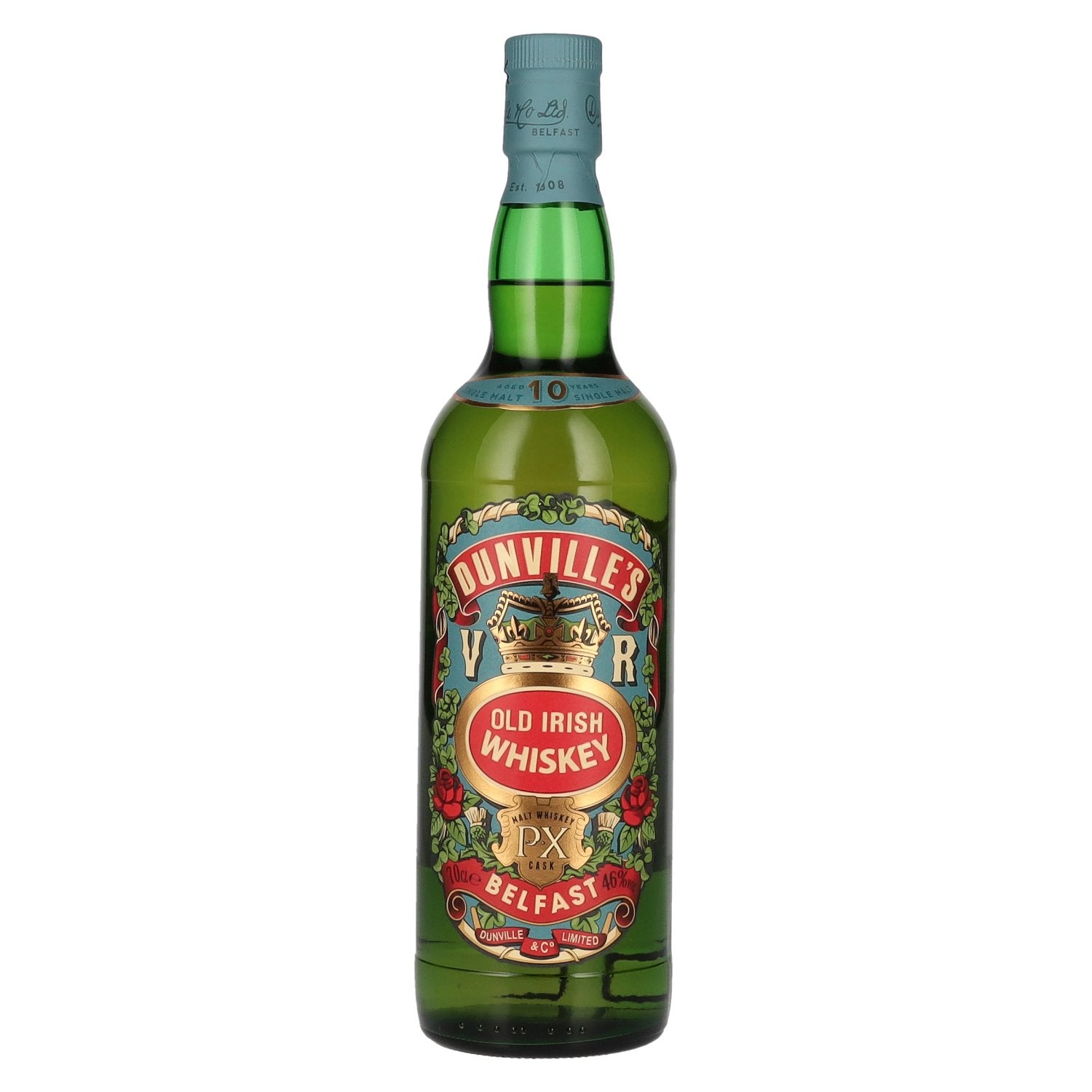 Dunville's 10 Years Old Single Malt Irish Whiskey PX Cask 46% Vol. 0,7l