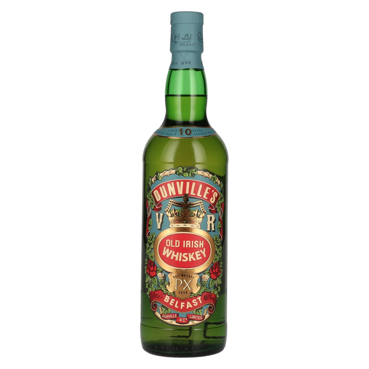 Dunville's 10 Years Old Single Malt Irish Whiskey PX Cask 46% Vol. 0,7l