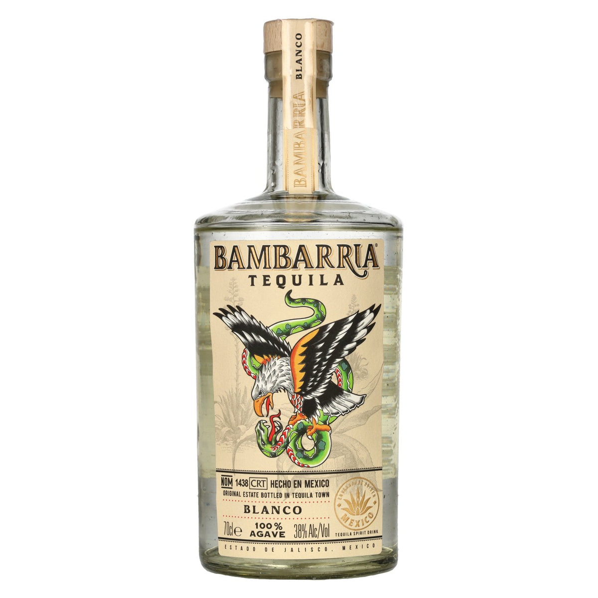 Bambarria Tequila Blanco 100% Agave 38% Vol. 0,7l
