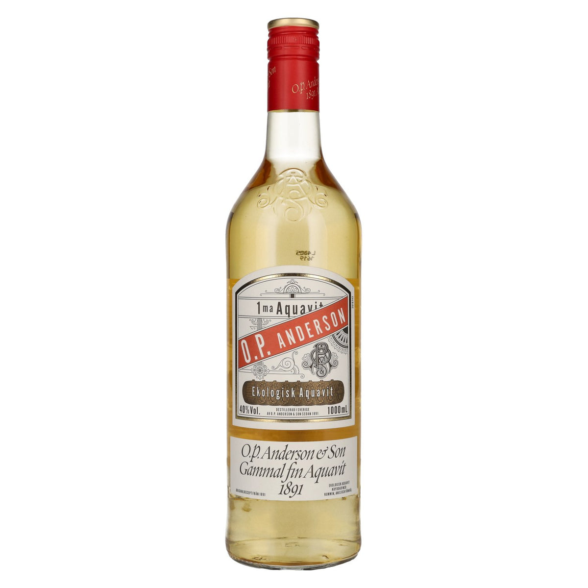 O.P. Anderson Aquavit Original 40% vol. 1 litre