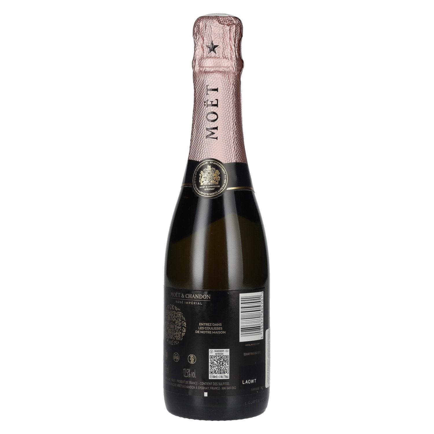 Moët &amp; Chandon Champagne ROSÉ IMPÉRIAL Brut 12,5% vol. 0.375l