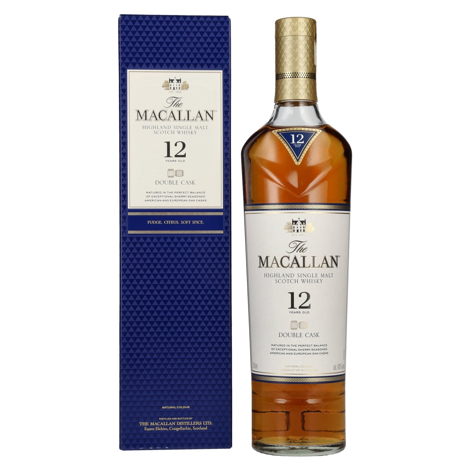 The Macallan 12 Years Old DOUBLE CASK COLLECTION 40% vol. 0.7 l in a gift box