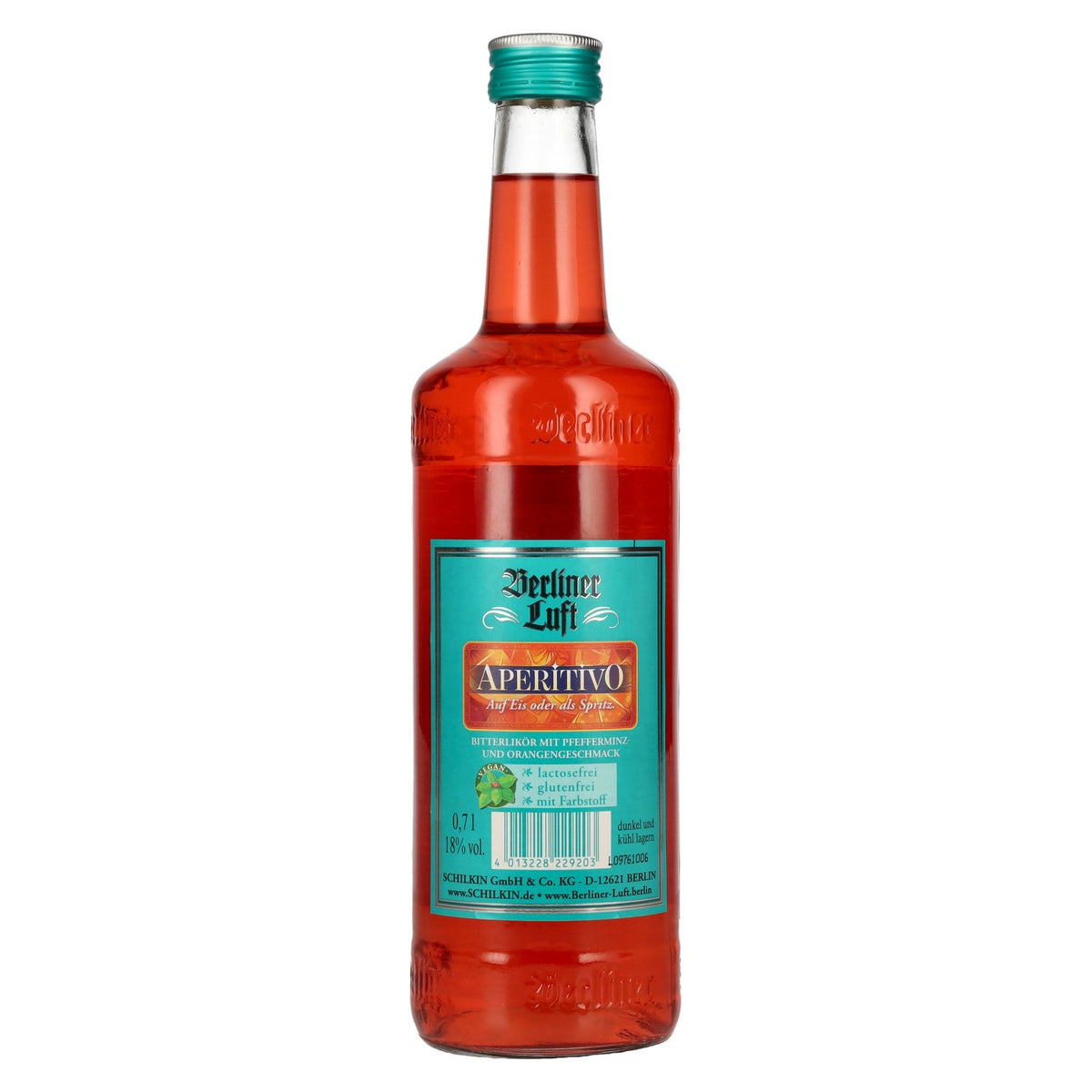 Berliner Luft APERITIVO Liqueur de menthe poivrée fraîche 18 % vol. 0,7 l