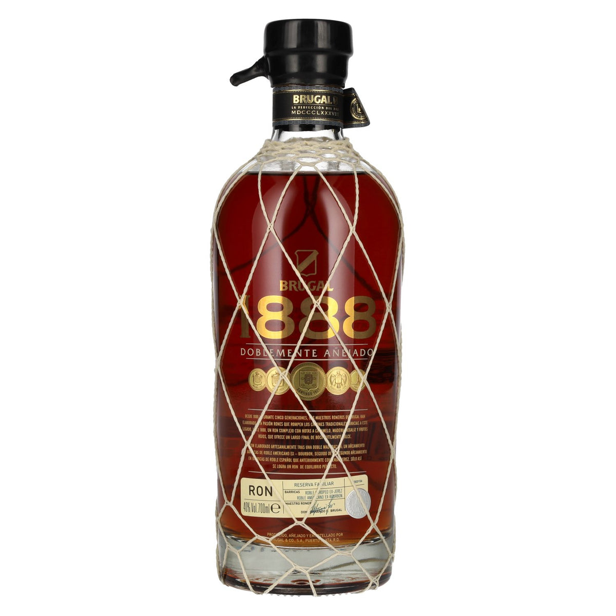 Brugal 1888 Roner Reserva Doblemente Añejado 40% Vol. 0,7l