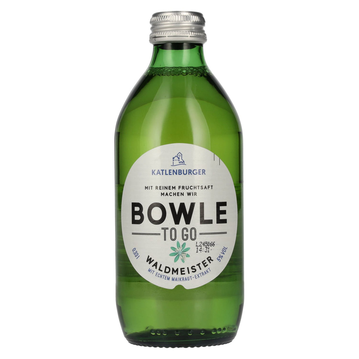 Katlenburger Bowle-To-Go Woodruff 5% ABV 0.33 l