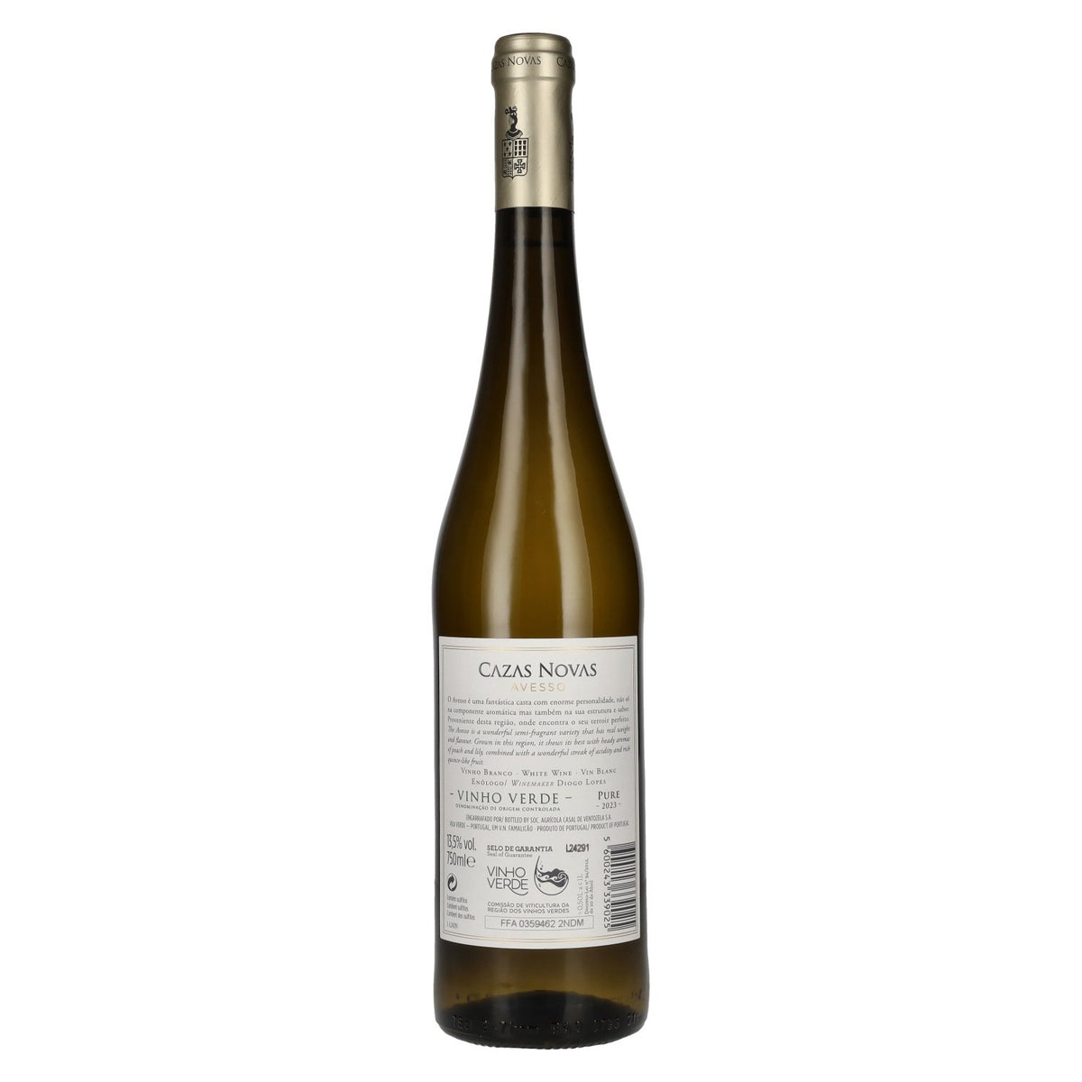 Cazas Novas Avesso Pure 2023 13,5% vol. 0,75l