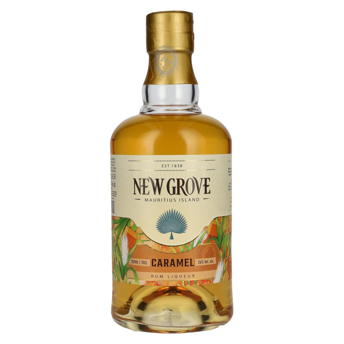 New Grove Caramel Liqueur from Mauritius 26% ABV 0.7l