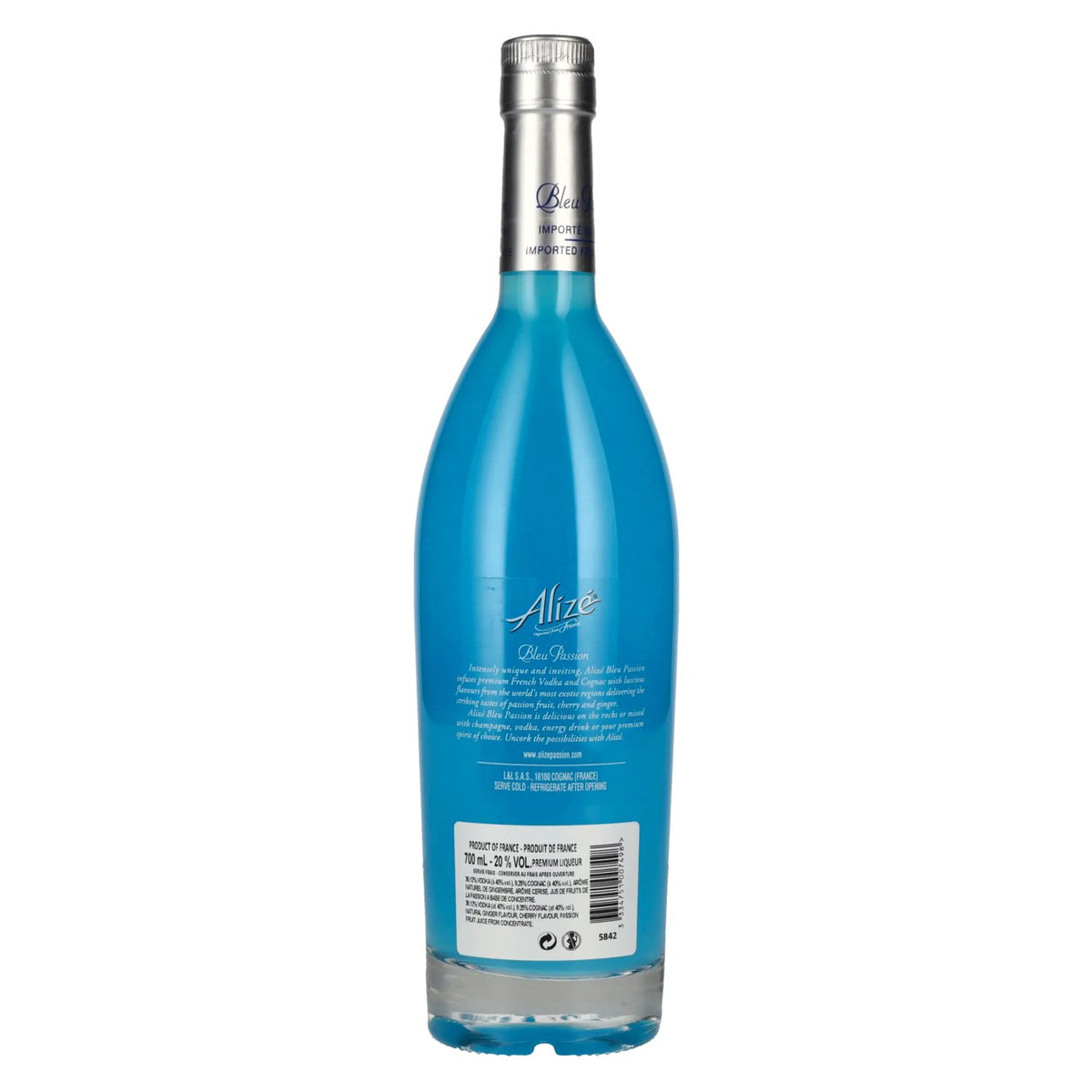 Alizé Bleu Passion Liqueur 20% vol. 0,7l