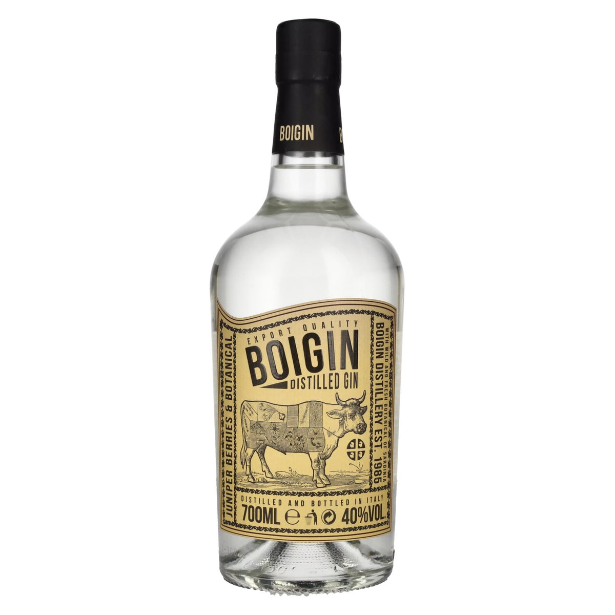 Silvio Carta Boigin Gin distillé 40 % vol. 0,7 l