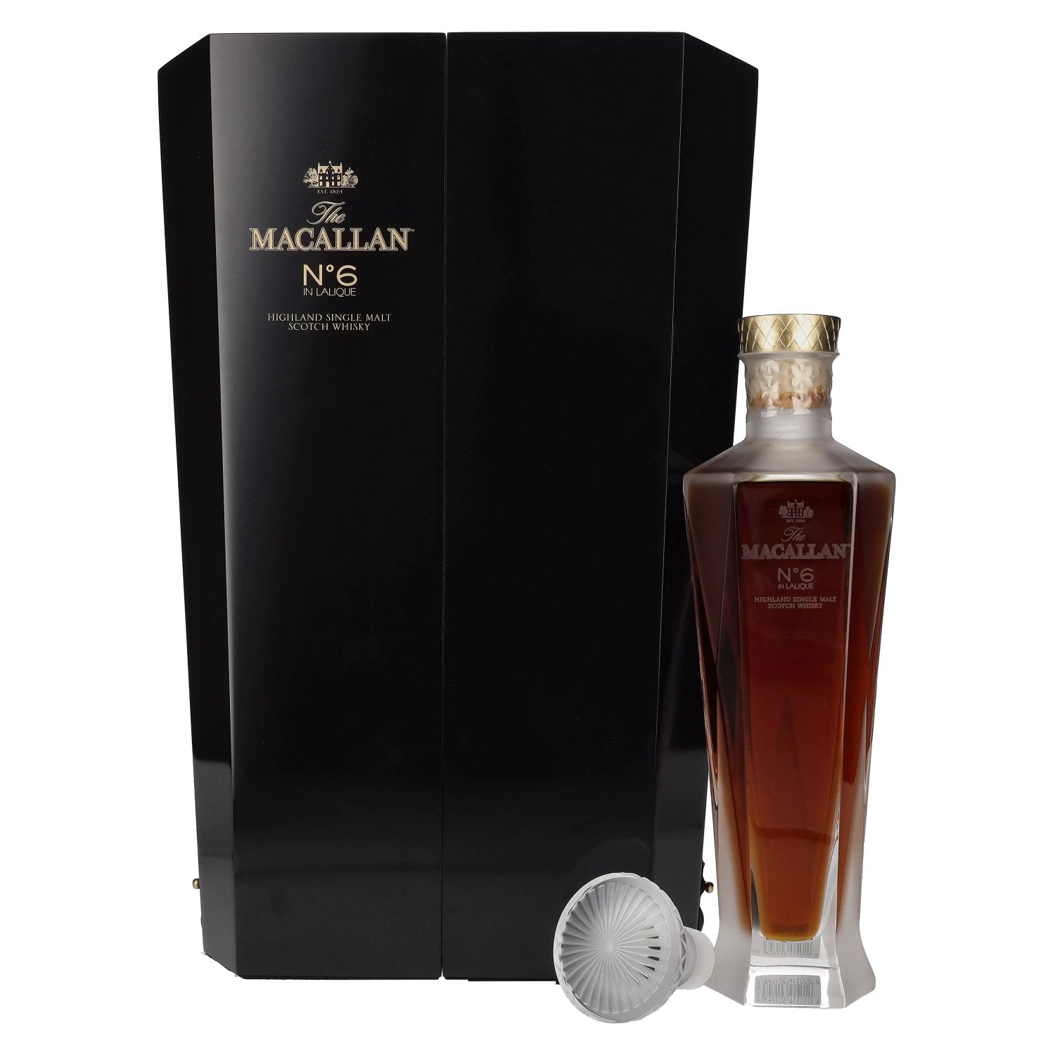 The Macallan No. 6 in Lalique Decanter 43% Vol. 0,7l in Geschenkbox