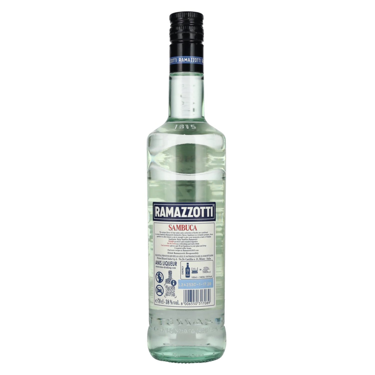 Ramazzotti Sambuca 38% vol. 0.7 l