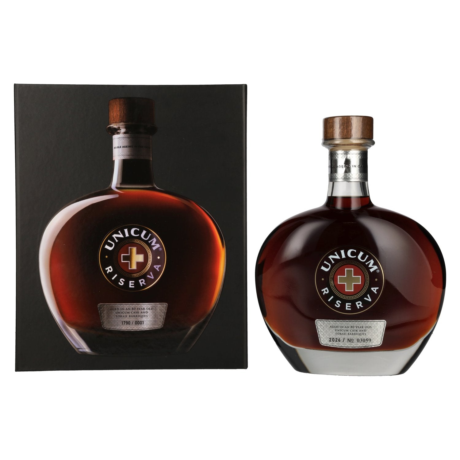 Zwack Unicum Riserva 40 % vol., 0,7 l, dans un coffret cadeau