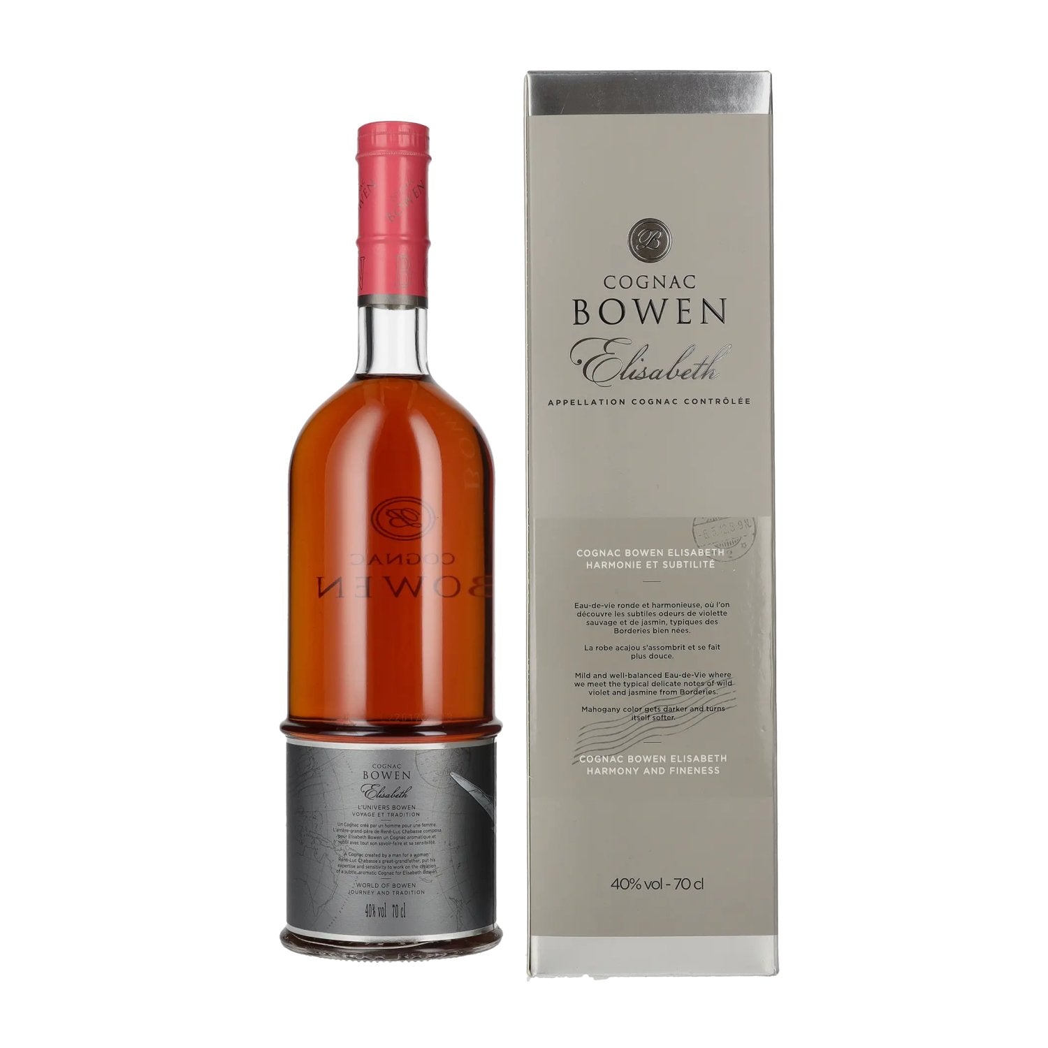 Bowen Cognac ELISABETH 40% Vol. 0,7l in geschenkverpakking
