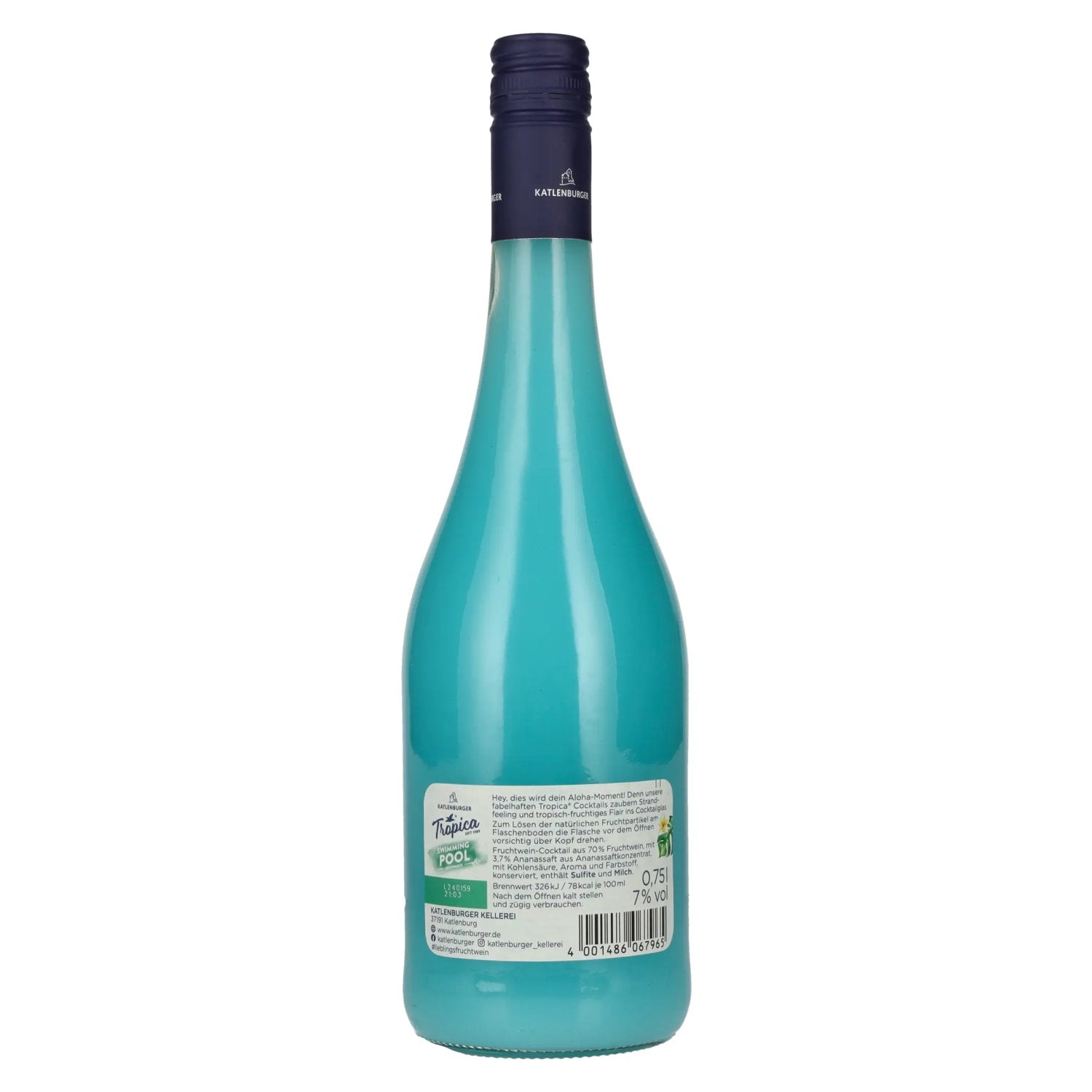 Katlenburger Tropica Cocktail Swimming Pool 7% Vol. 0,75l
