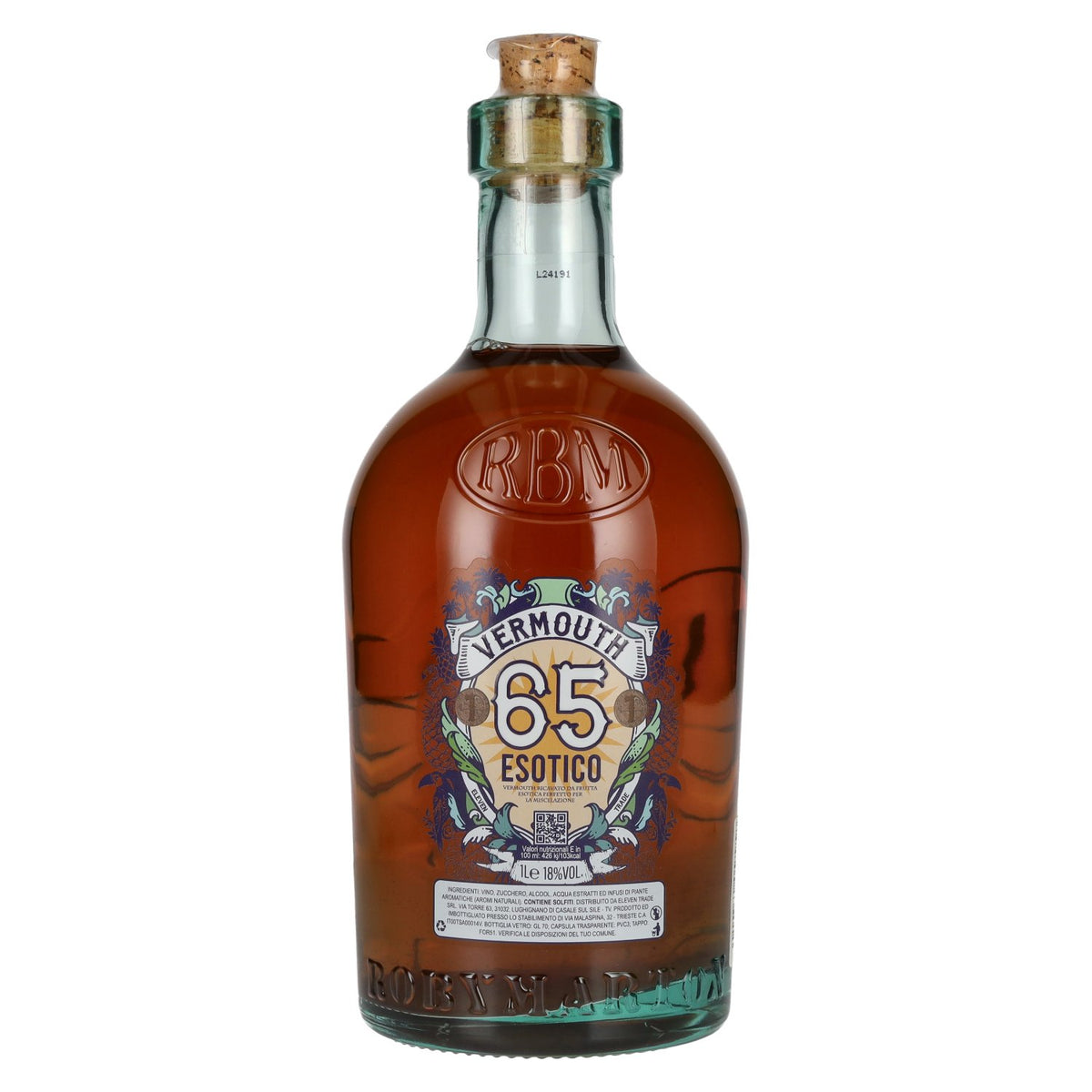 Roby Marton Vermouth 65 ESOTICO 18% ABV 1l