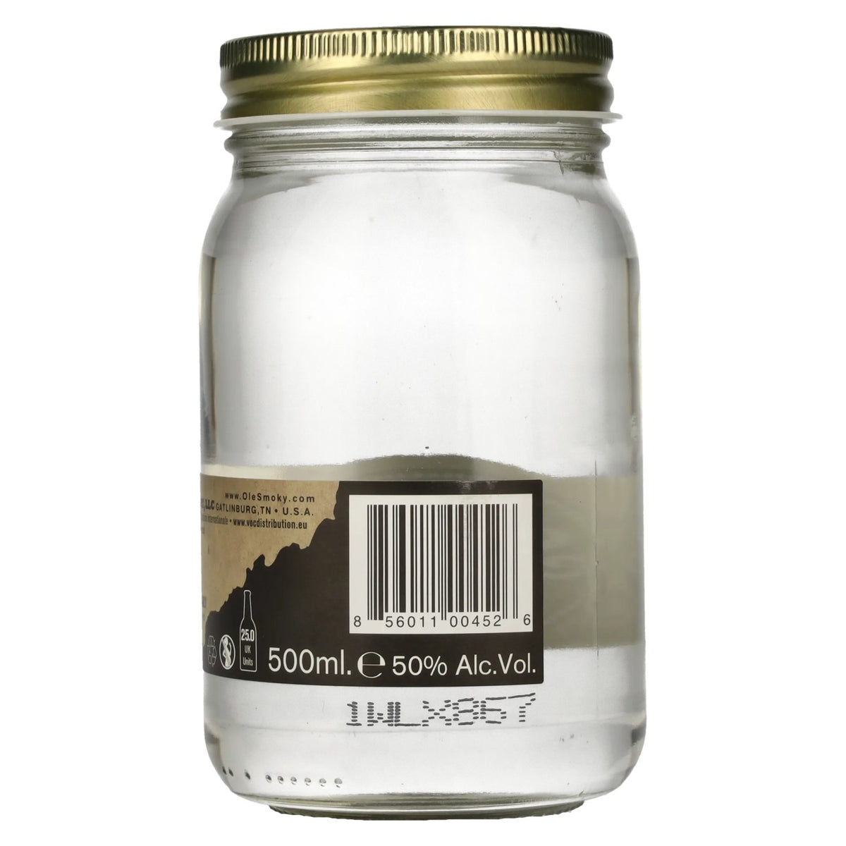 Ole Smoky Tennessee Moonshine WHITE LIGHTNIN' 50% vol. 0,5 l