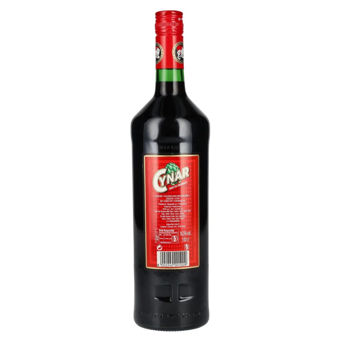 Cynar Bitter 16.5% ABV 1 litre
