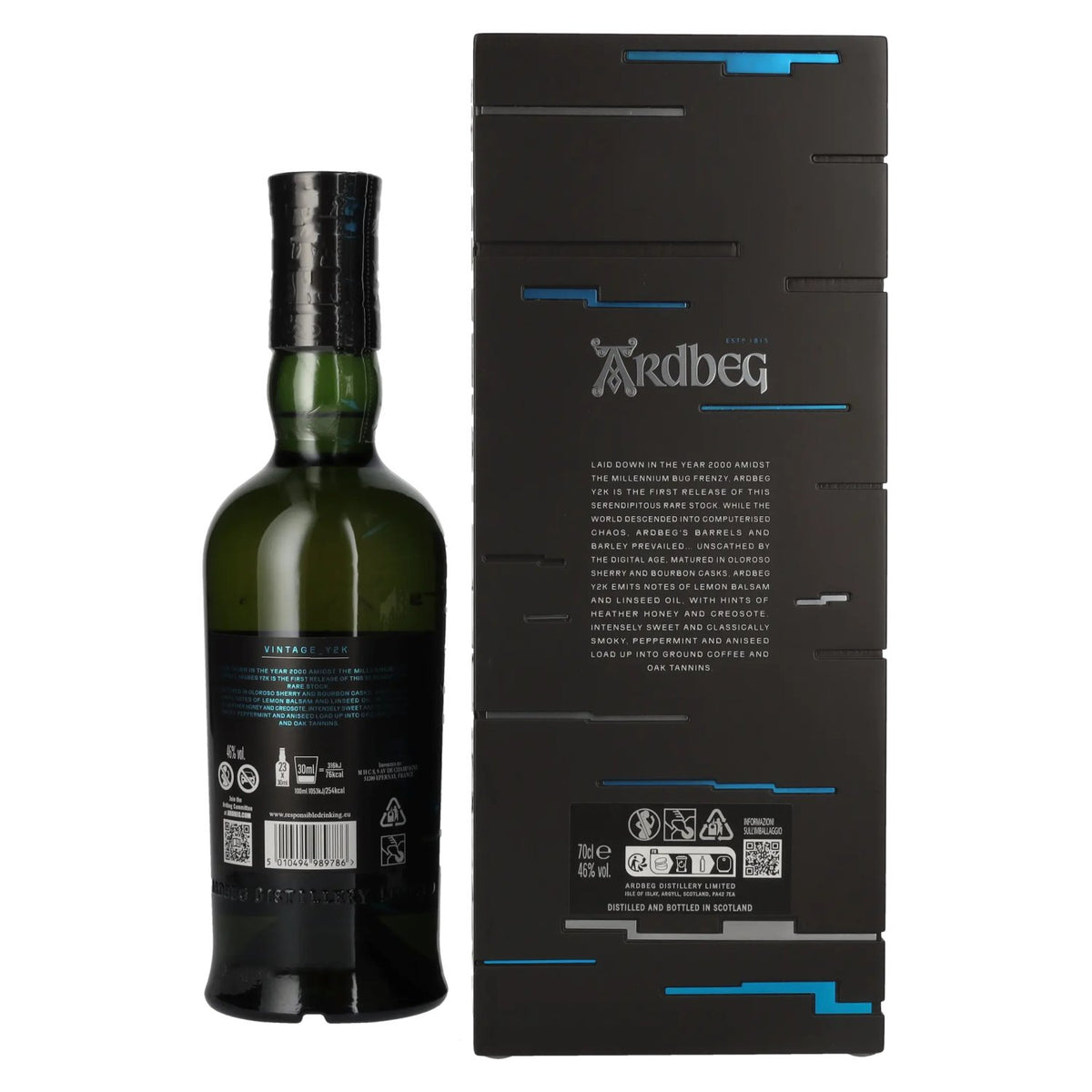 Ardbeg 23 Years Old The Ultimate Vintage Y2K 2000 46% Vol. 0,7l in gift box