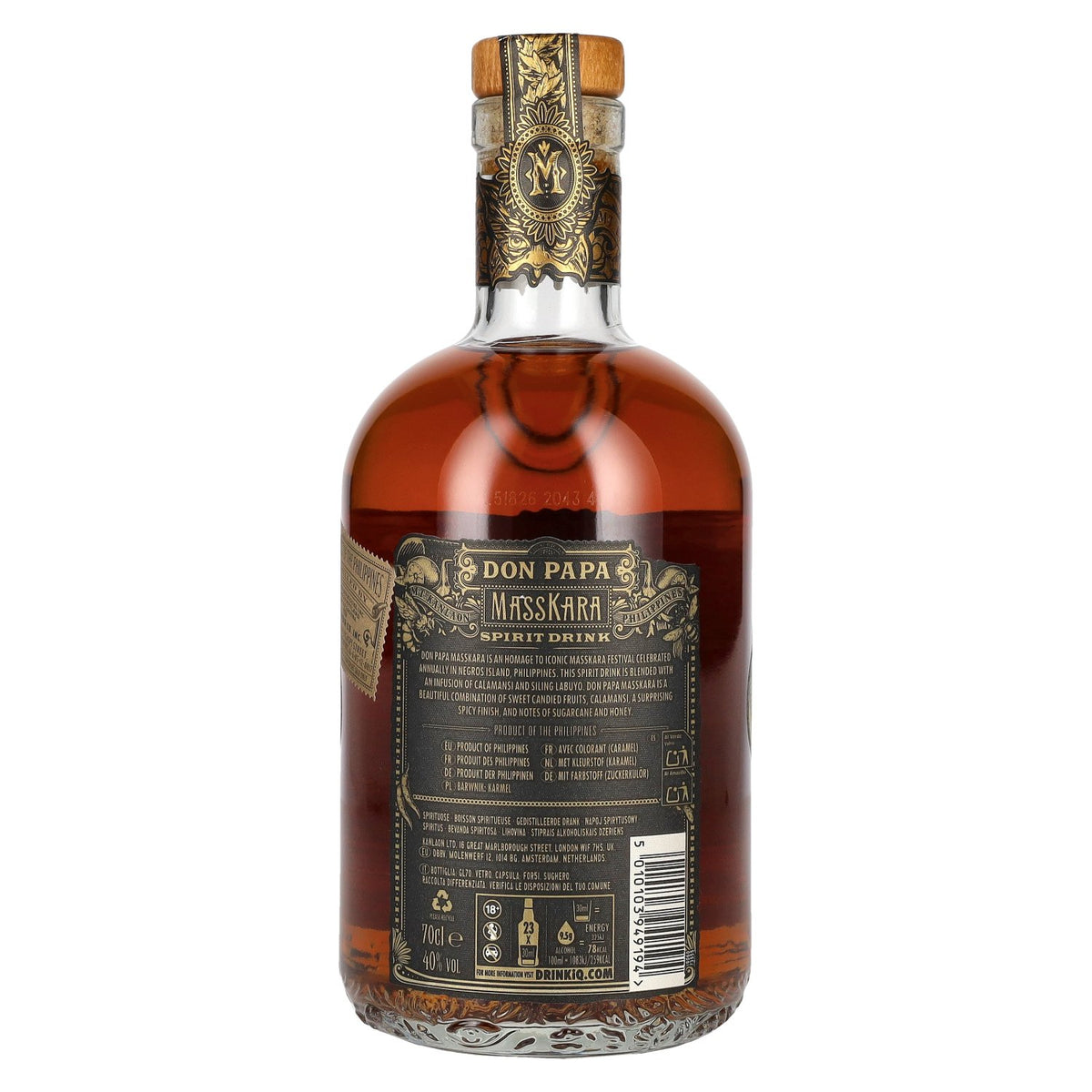 Don Papa MASSKARA 40% Vol. 0,7l New Design