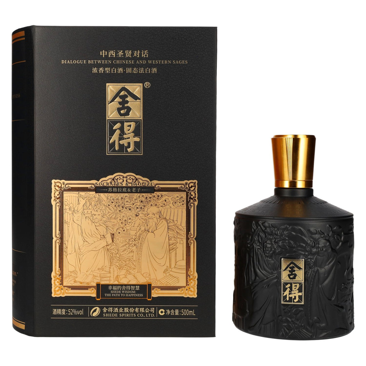 Shede Spirit of the Sages 52% Vol. 0,5l in Geschenkbox