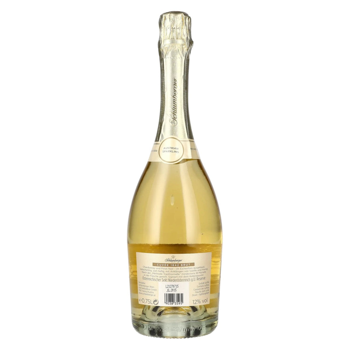 Schlumberger CUVÉE 1842 Reserve Brut 2015 12% ABV 0.75 l