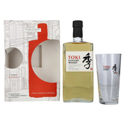 Suntory Whisky TOKI blended, 43 % vol., 0,7 l, dans un coffret cadeau avec un verre highball