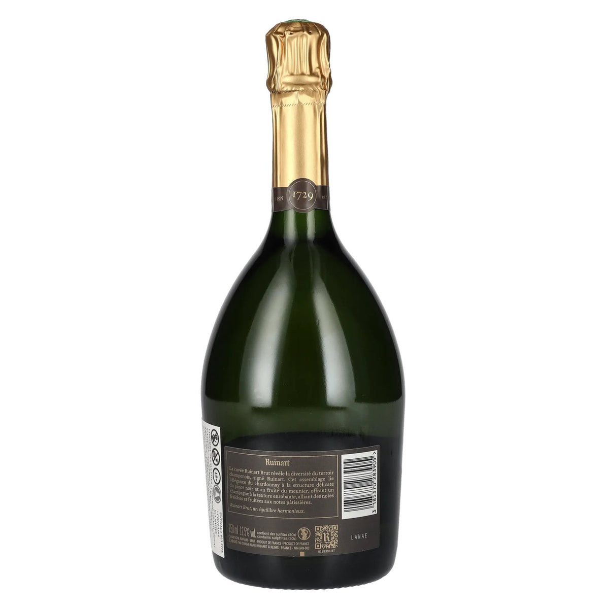 Ruinart Champagne Brut 12.5% ABV 0.75 l
