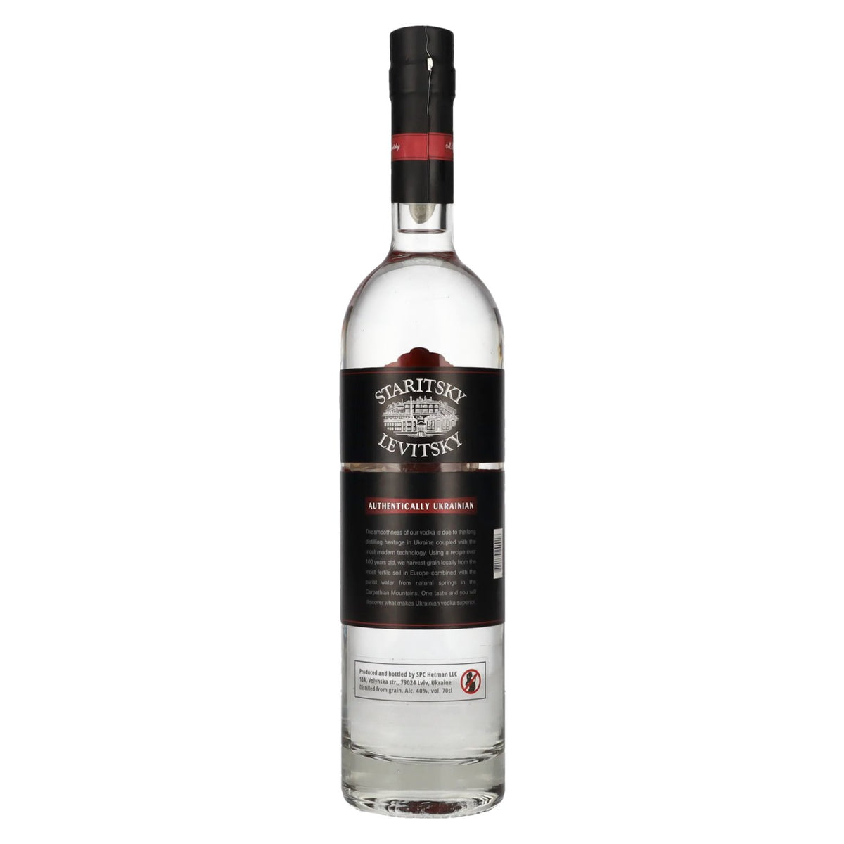 Staritsky &amp; Levitsky Vodka RESERVE 40 % vol. 0,7 l
