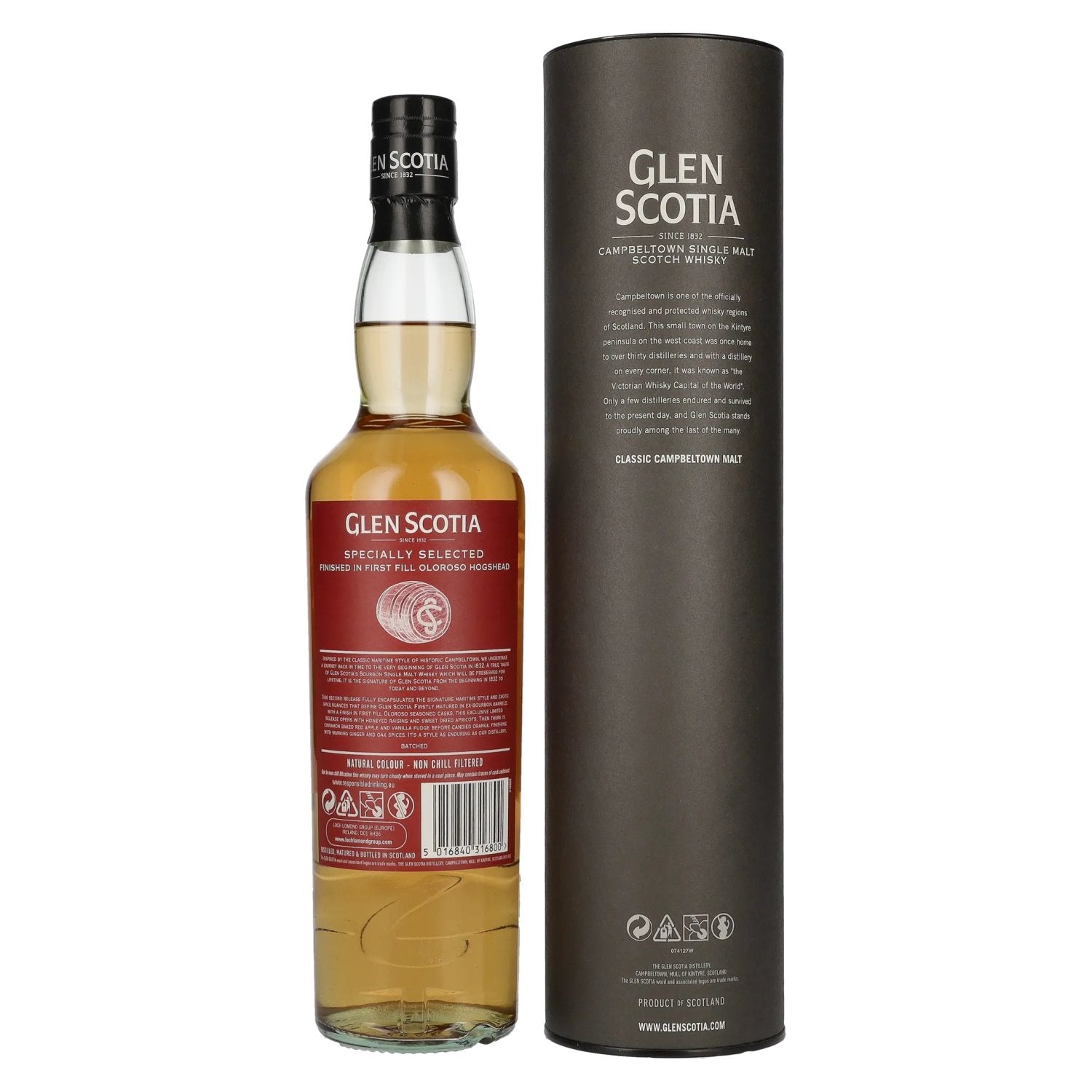 Glen Scotia Signature Series GERMANY EXCLUSIVE Single Malt Scotch Whisky 46% Vol. 0,7l in gift box