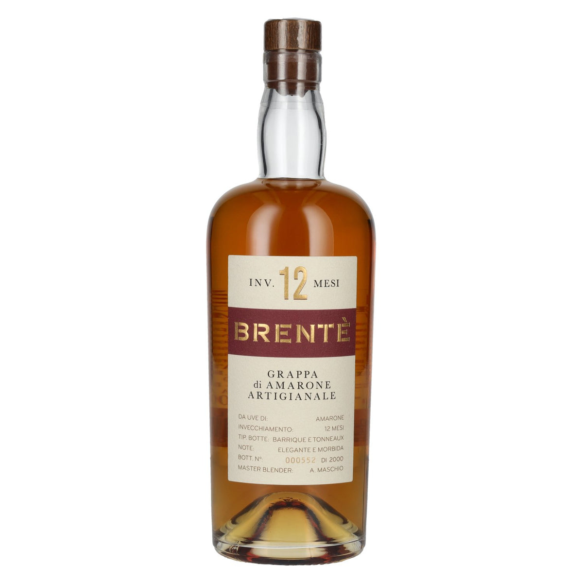 Beniamino Maschio AMARONE 12-Month-Aged Grappa 40% ABV 0.7l