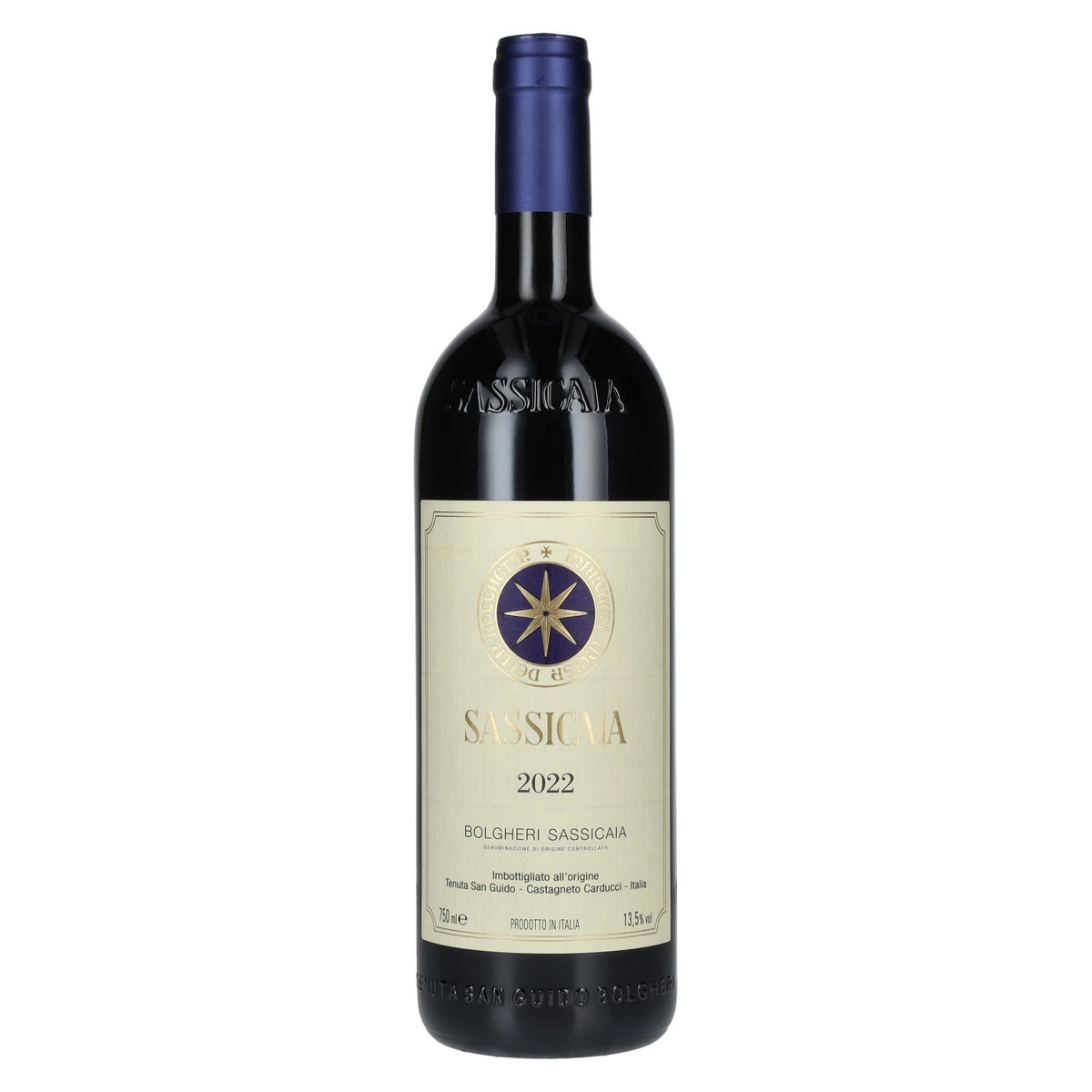 Tenuta San Guido Bolgheri Sassicaia DOC 2022 13.5% ABV 0.75l