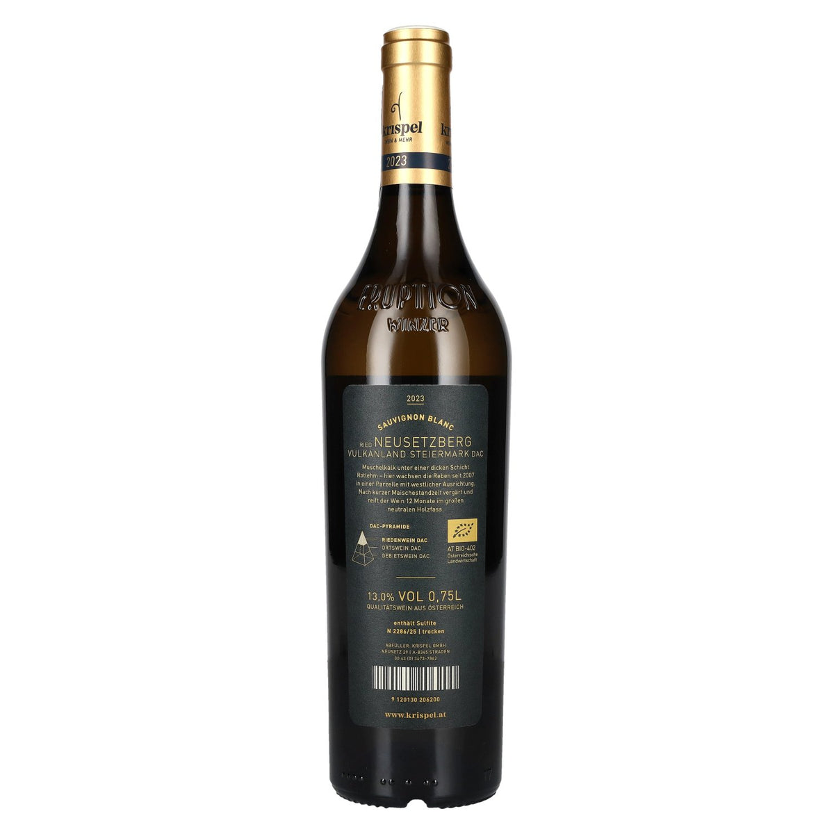 KRISPEL Sauvignon Blanc Ried Neusetzberg Vulkanland Stiermarken DAC 2023 13% vol. 0,75 l