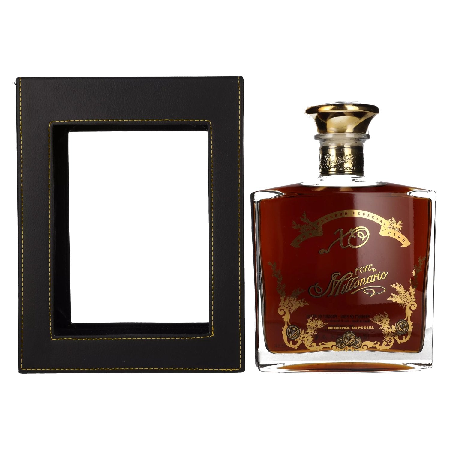 Ron Millonario XO Reserva Especial 40% vol. 1,5l dans une boîte cadeau en similicuir