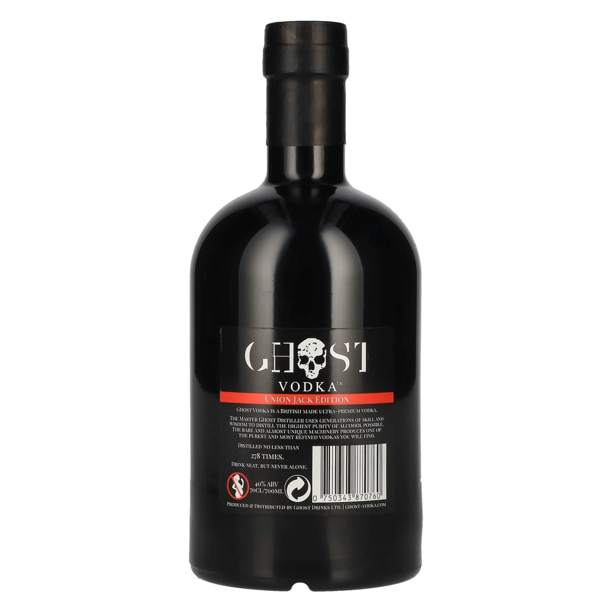 Ghost Vodka The Union Jack Edition 40% vol. 0.7 l