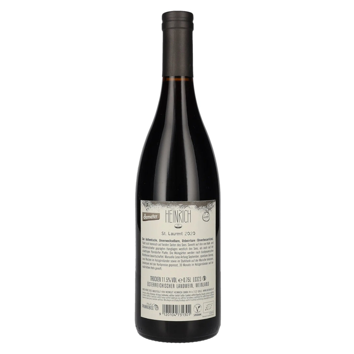 Heinrich St. Laurent 2020 11.5% ABV 0.75 l