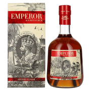 Emperor Mauritian Rum Aged Blend Sherry Finish 40% vol. 0,7 l in geschenkverpakking