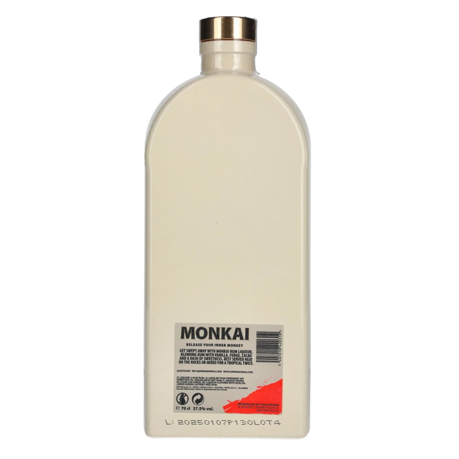 Liqueur de rhum MONKAI 37,5% vol. 0,7l