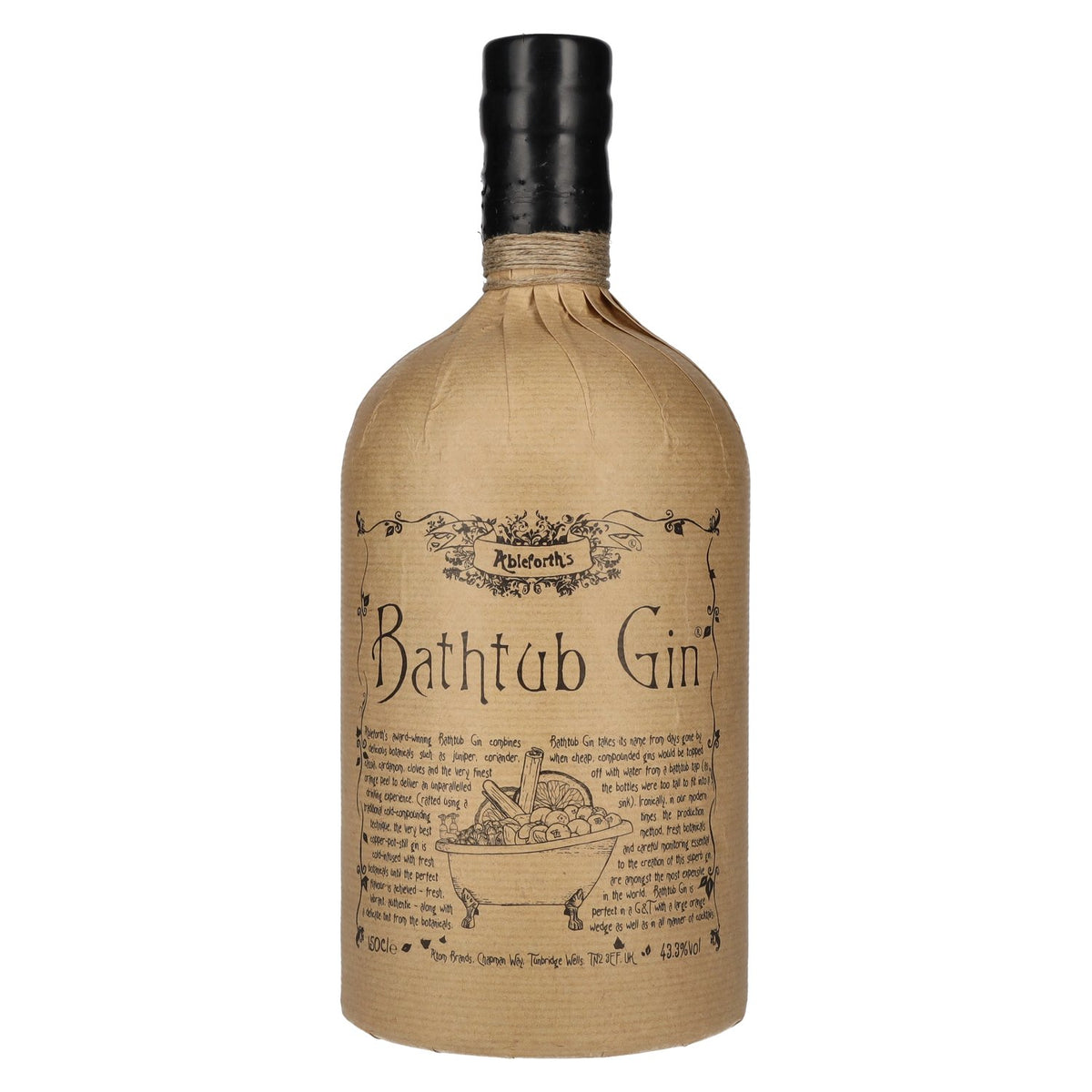 Ableforth’s Bathtub Gin 43.3% ABV 1.5l