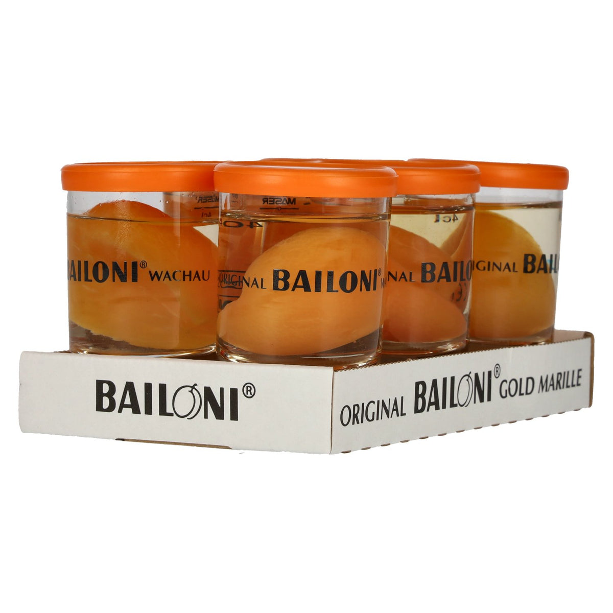 Bailoni Wachauer Gold-Marille mit Promille 18% Vol. 6x0,02l