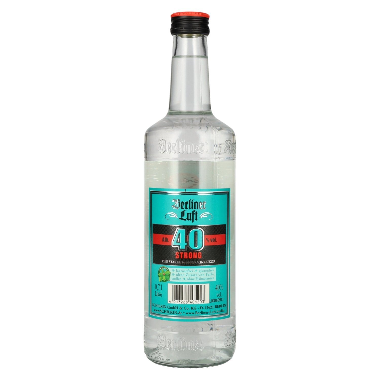 Berliner Luft STRONG Peppermint Liqueur 40% vol. 0.7 l