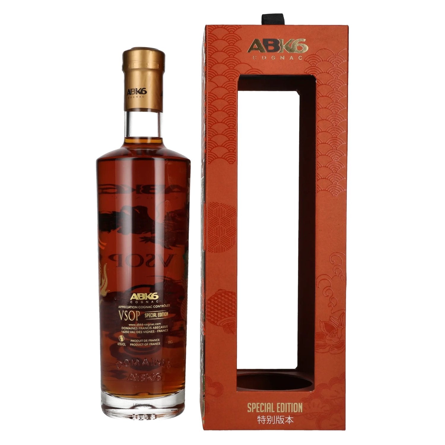 ABK6 VSOP Cognac Chinese New Year Edition 40% Vol. 0,7l in gift box