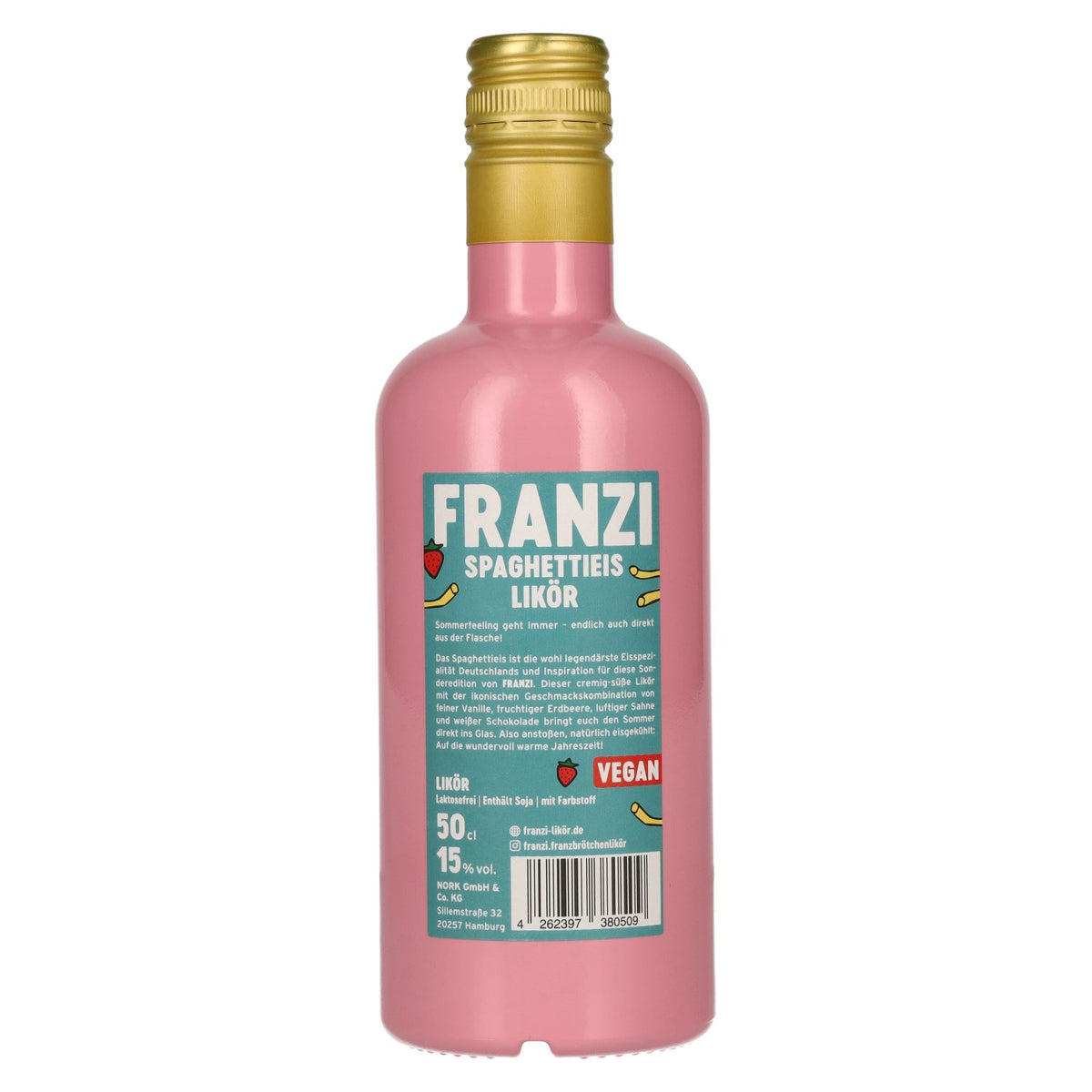Franzi Spaghettieis Likör 15% Vol. 0,5l