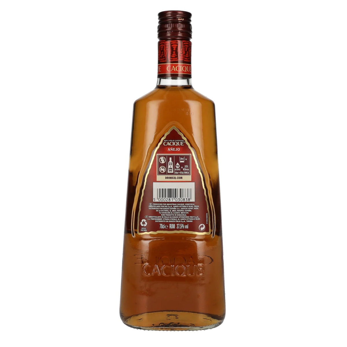 CACIQUE Ron Añejo 37,5% vol. 0,7l