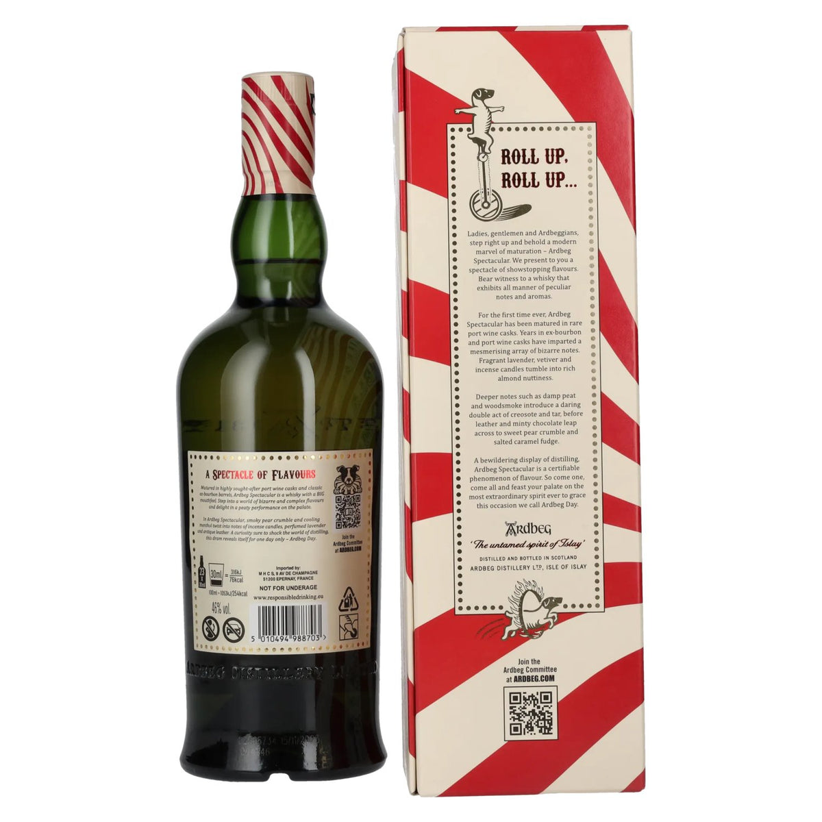 Ardbeg SPECTACULAR The Ultimate Islay Single Malt Scotch Whisky 46% Vol. 0,7l en coffret cadeau