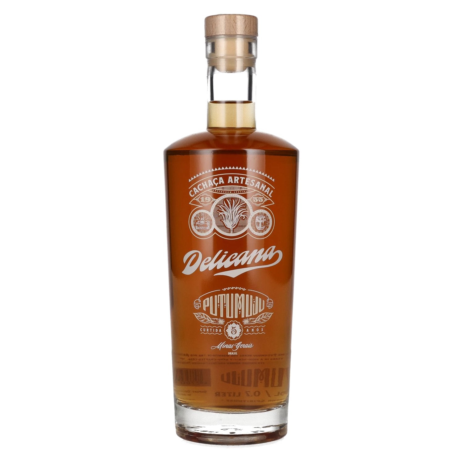 Delicana Supreme PUTUMUJÚ 5 Años Cachaça 45% Vol. 0,7l