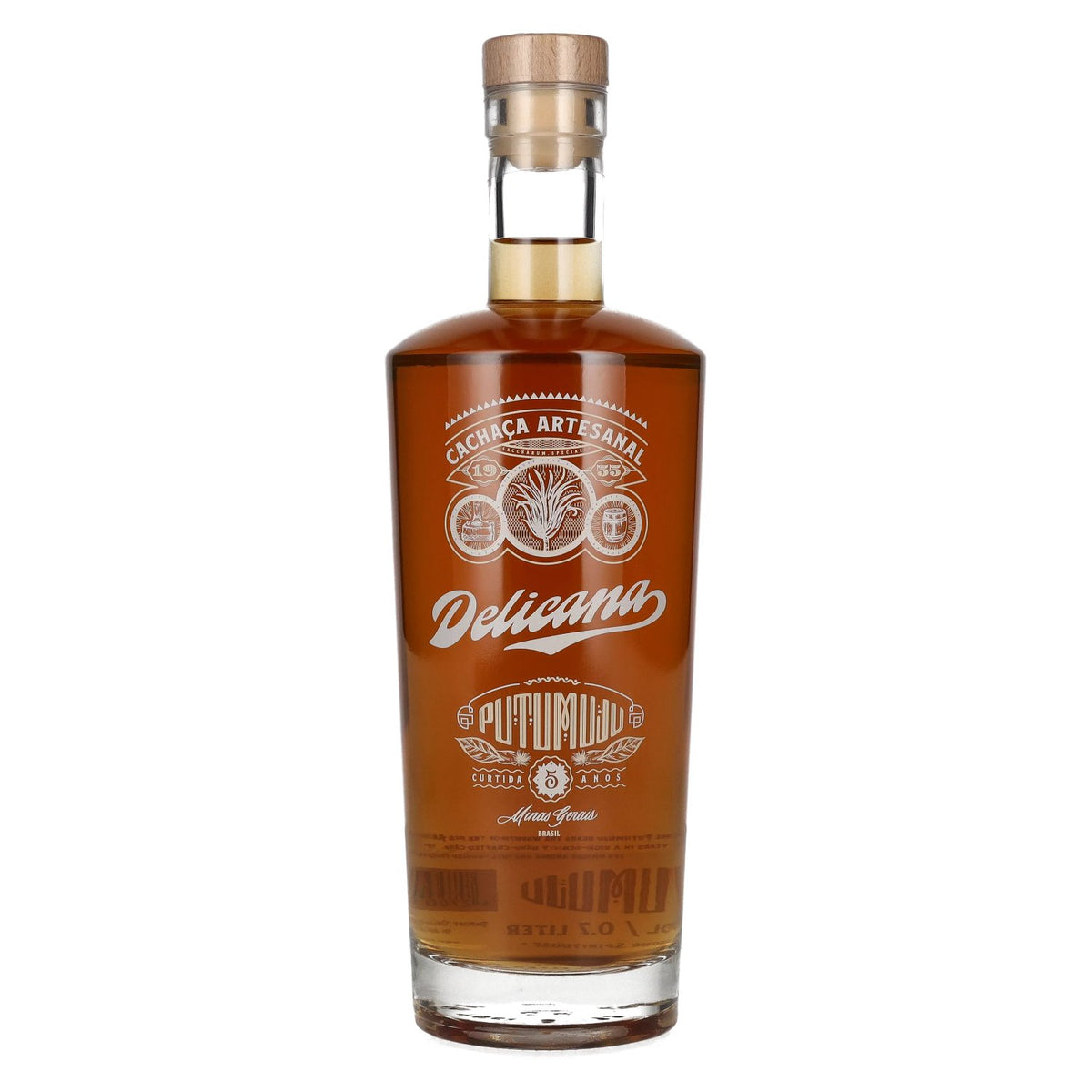 Delicana Supreme PUTUMUJÚ 5 Años Cachaça 45% vol. 0,7 l