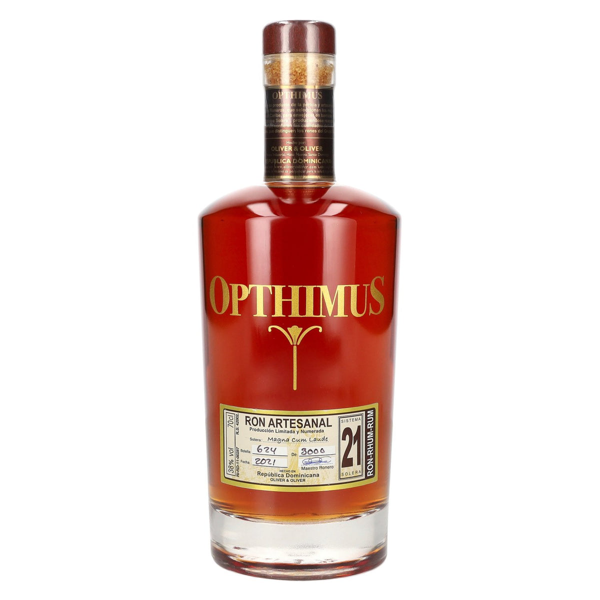 Opthimus 21 Sistema Solera Magnum Cum Laude 38% vol. 0.7 l