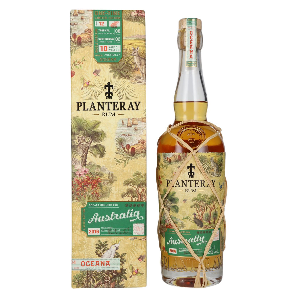 Planteray Rum AUSTRALIA ONE-TIME Oceana Collection Limited Edition 2016 52% Vol. 0,7l in Geschenkbox