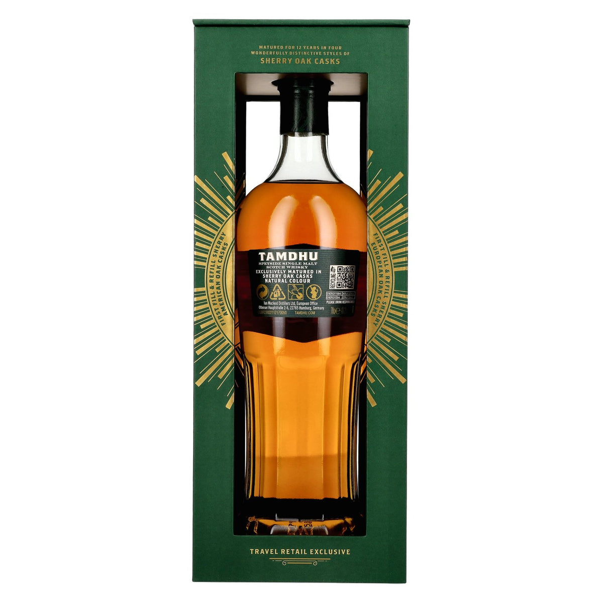 Tamdhu 12 Years Old CUATRO RESERVA Speyside Single Malt 41,2% Vol. 0,7l in Geschenkbox